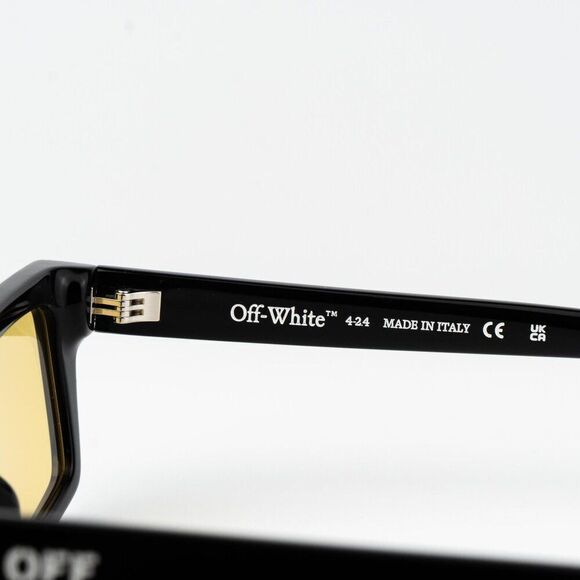 Off-White WARREN Women Sunglasses Black Yellow Square OERI13A WARREN 1018 main image 10